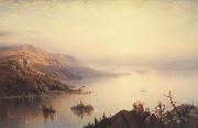 unknow artist Lake George oil painting on canvas